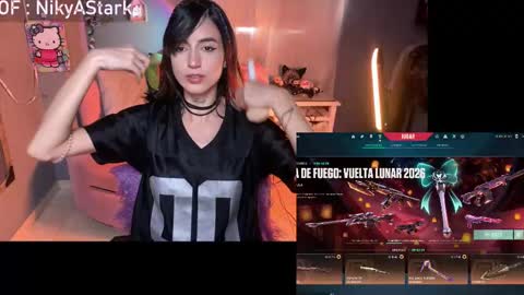 Snapshot of nikyastark chatting on 03.01.26 Niky A Stark online show from 03.01.26