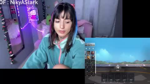 Snapshot of nikyastark chatting on 03.13.26 Niky A Stark online show from 03.13.26