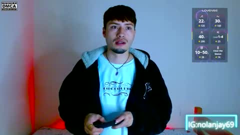 Snapshot of nolanjay chatting on 10.19.25 NolanJay69 online show from 10.19.25