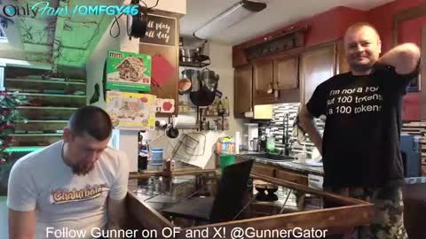 Snapshot of omfgy chatting on 12.16.24 Norm online show from 12.16.24