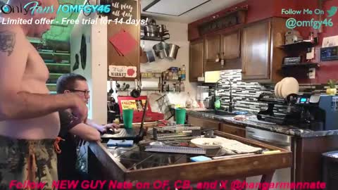Snapshot of omfgy chatting on 12.30.24 Norm online show from 12.30.24