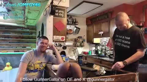 Snapshot of omfgy chatting on 01.05.25 Norm online show from 01.05.25