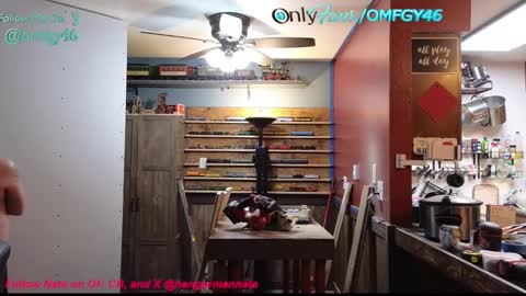 Snapshot of omfgy chatting on 02.19.25 Norm online show from 02.19.25