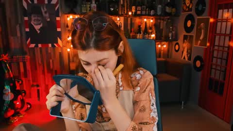 Snapshot of orianna_blade chatting on 12.29.24 Orianna -  Hi Im into geek culture cosplay crafting LARP games. Shall we play DnD online show from 12.29.24