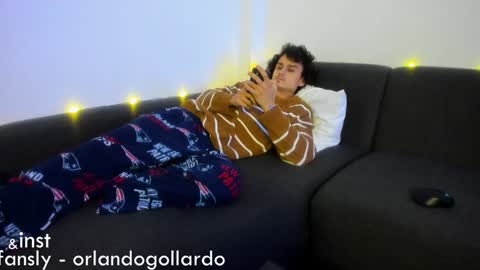 Snapshot of orlando__bloom chatting on 01.13.25 Fansly and Instagram -  online show from 01.13.25