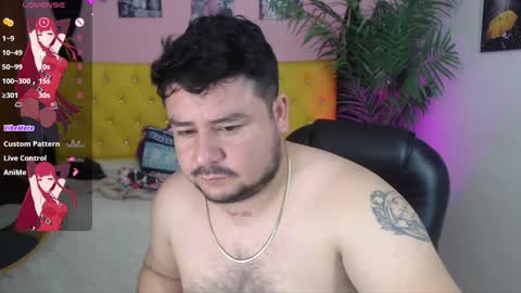 Snapshot of oso_gael chatting on 01.10.25 Bear Gael online show from 01.10.25