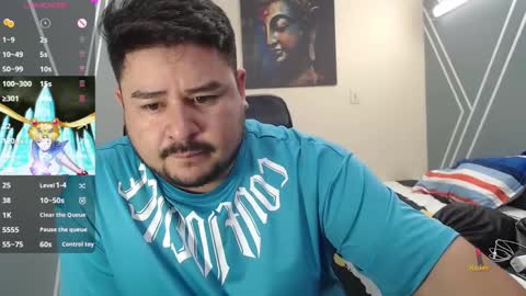 Snapshot of oso_gael chatting on 01.26.25 Bear Gael online show from 01.26.25