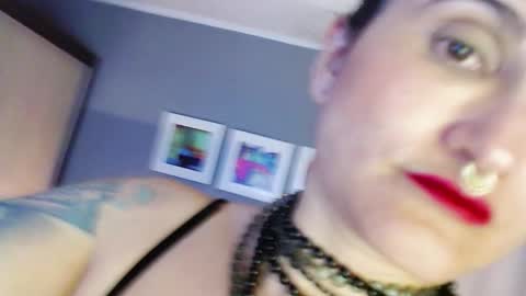 My alter ego Betinna Flowers - a tattooed Miss  -   Are you missing me come in here  -  online show from 11.25.25