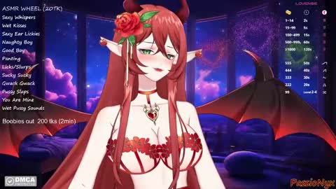 Snapshot of passionyx chatting on 01.04.25 Succubus Nyx online show from 01.04.25