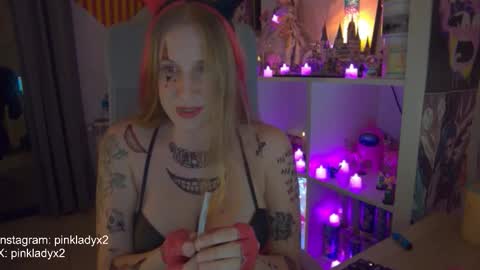 pinkladyx2 online show from 10.30.25