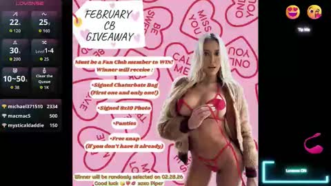 PipinPiper online show from 02.22.26