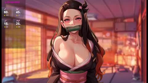 Snapshot of pixicrush chatting on 11.21.25 Pixi online show from 11.21.25