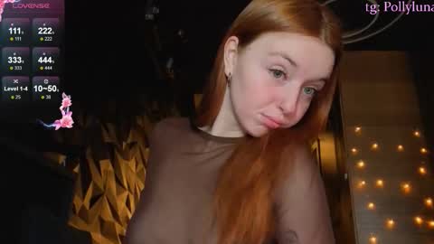 Snapshot of polly_luna chatting on 03.14.26 Polly online show from 03.14.26