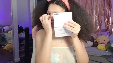 Snapshot of princessamberrrxo chatting on 12.15.25 Amber online show from 12.15.25