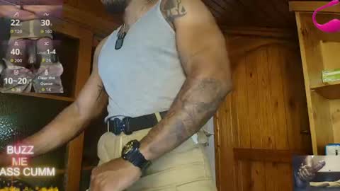 Snapshot of proudlyblack30 chatting on 06.17.26 sergeant. online show from 06.17.26