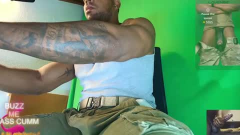 Snapshot of proudlyblack30 chatting on 07.04.26 sergeant. online show from 07.04.26