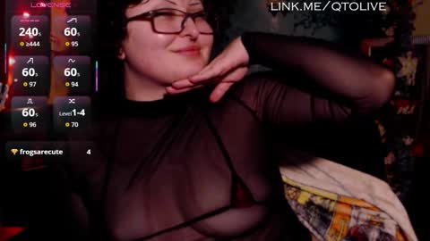 Snapshot of qtolive chatting on 03.27.26 Olive TheyThem online show from 03.27.26