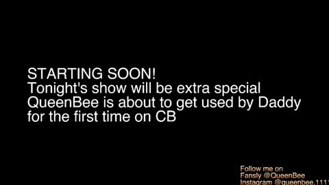 Snapshot of queenbee1111 chatting on 01.08.26 QueenBee online show from 01.08.26