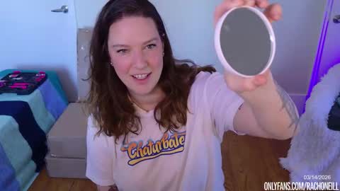 Snapshot of rach_oneill chatting on 03.14.26 Rach ONeill online show from 03.14.26