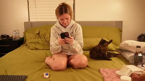 Snapshot of ramichick chatting on 02.16.25 Rami online show from 02.16.25