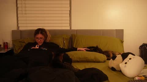 Snapshot of ramichick chatting on 02.18.25 Rami online show from 02.18.25