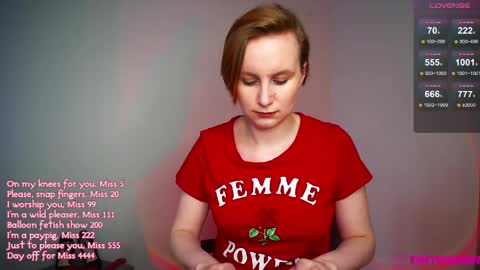 Snapshot of randycherry chatting on 05.26.26 Cherry Miss Cherry online show from 05.26.26