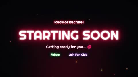 Red Hot Rachael online show from 06.08.26
