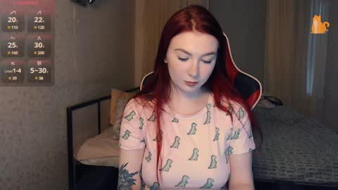 Snapshot of redhaired_kitty chatting on 01.30.25 Lina online show from 01.30.25