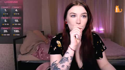 Snapshot of redhaired_kitty chatting on 12.15.25 Lina online show from 12.15.25