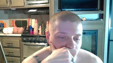 Snapshot of redinthebed chatting on 12.18.24 InkedGinger online show from 12.18.24