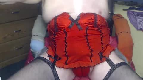 Red Satin Coat online show from 09.28.25