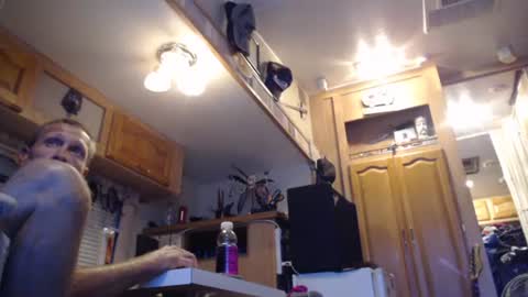 Snapshot of retro834 chatting on 10.07.25 Rhett online show from 10.07.25