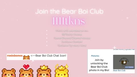 Snapshot of rosiebones chatting on 10.31.25 Rosie Bones online show from 10.31.25