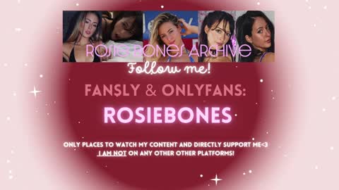 Snapshot of rosiebones chatting on 11.12.25 Rosie Bones online show from 11.12.25