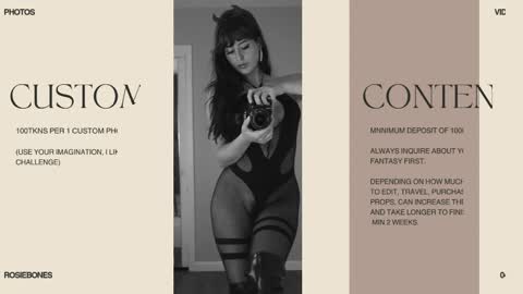Rosie Bones online show from 04.27.26