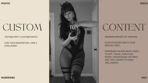 Rosie Bones online show from 06.20.26