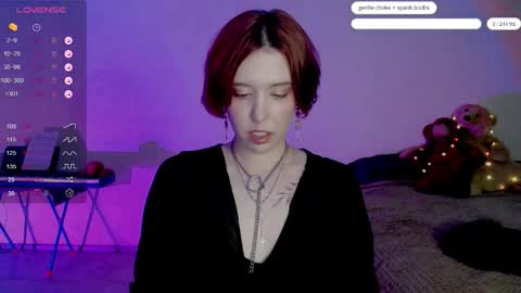 Snapshot of ruby_flame chatting on 10.21.25 Ruby Flame online show from 10.21.25