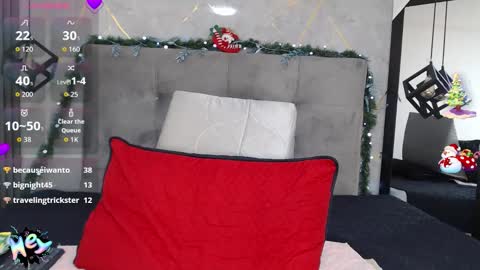 Snapshot of samanta_belle chatting on 12.15.25 Samantha online show from 12.15.25