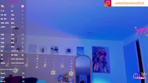 Snapshot of samantha_rolon chatting on 05.15.26 Samatha online show from 05.15.26