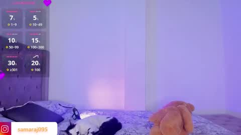 Snapshot of samara_jonnes_ chatting on 02.20.26 Samara is my name a pleasure delighted that you are here leave your thumb up it is important to me online show from 02.20.26