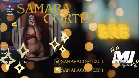 Snapshot of samaracortez chatting on 03.01.25 Sammy online show from 03.01.25