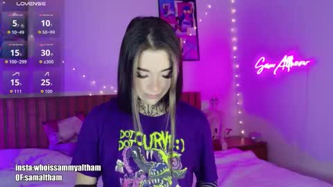 Snapshot of sammyaltham chatting on 10.11.25 Sam online show from 10.11.25