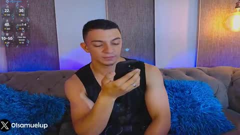 Snapshot of samuel_up01 chatting on 12.22.25 Samuel online show from 12.22.25