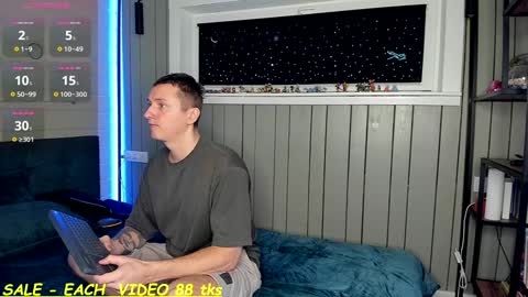 Snapshot of sandy_chris chatting on 01.30.25 Sandy and Chris online show from 01.30.25