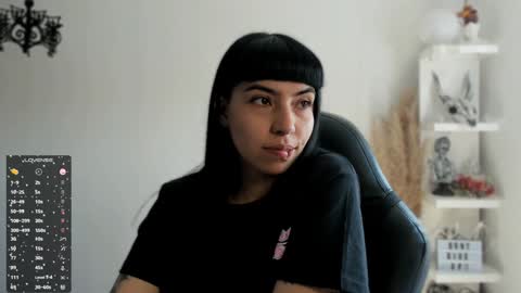 Snapshot of saraadesire chatting on 12.24.24 Sara online show from 12.24.24