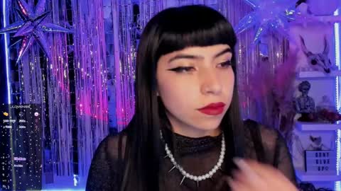 Snapshot of saraadesire chatting on 02.15.25 Sara online show from 02.15.25