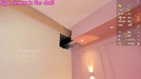 SaraAvila  online show from 01.05.25