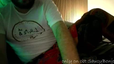 Snapshot of saucybonjo chatting on 10.08.25 Ben online show from 10.08.25