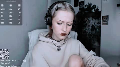 pronoun she. name Mary. age 21. online show from 09.30.25