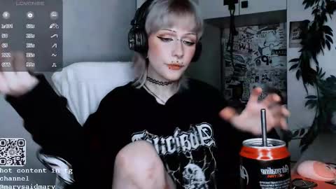 pronoun she. name Mary. age 21. online show from 10.13.25